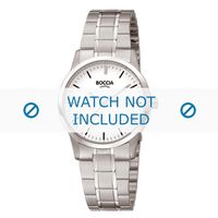 Boccia horlogeband 3258-02 Titanium Zilver 16mm