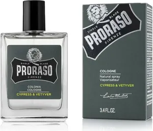 Proraso - Cypress & Vetyver Cologne - Cologne Water With Cypress And Vetiver