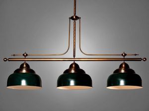 Stamtafellamp Kreta antiek brons