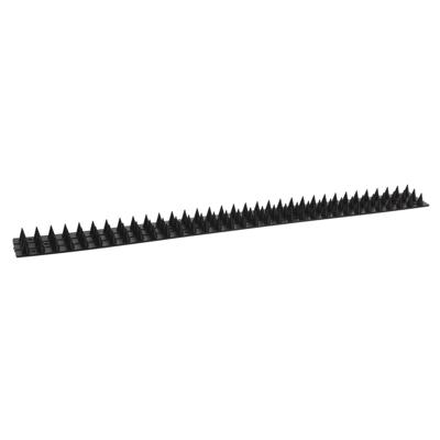 Antiklimstrips tegen inbraak / katten / vogels - 5 meter (10x stuks van 50 cm) - zwart