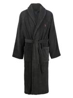 Polo Ralph Lauren robe de chambre à motif Pony - Gris