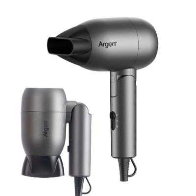 Opvouwbare Haardroger Argon Zwart Zilverkleurig 1500 W