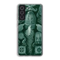 Haeckel Cubomedusae: Samsung Galaxy S21 FE Transparant Hoesje