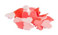 PexKids Bicycle sprak kralen pexkid&apos;s "hearts 4-colored (20 stuks op kaart)