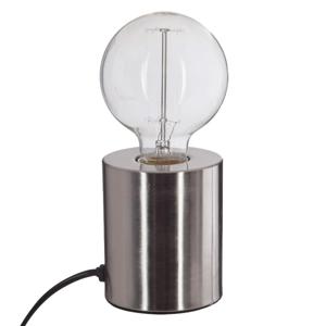 Atmosphera Tafellamp Saba - metaal - zilver - H10 cm - Leeslampje - Designlamp   -