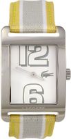 Lacoste horlogeband 2000694 / LC-51-3-14-2261 Leder Geel 21mm + geel stiksel - thumbnail