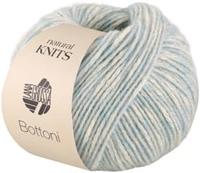 Lana Grossa Bottoni 006 Pastel Turquoise/Gebroken Wit