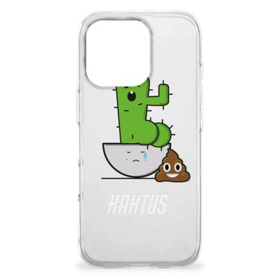 iPhone 16 Pro Max Telefoonhoesje met Naam Cactus Poo iPhone 16 Pro Max Telefoonhoesje met Naam Cactus Poo