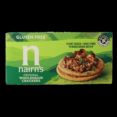 Nairns Volkoren havercrackers 137 Gram