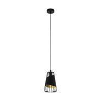 EGLO Austell hangende plafondverlichting Flexibele montage E27 Zwart, Goud