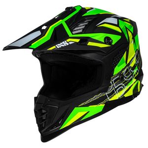 IXS IXS363 2.0, Motorcross helm, Mat Zwart Groen