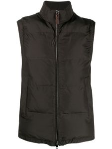 Canali gilet matelassé à fermeture zippée - Vert