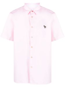 PS Paul Smith t-shirt en coton à patch zèbre - Rose