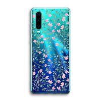 Sierlijke bloemen: Huawei P30 Transparant Hoesje Sierlijke bloemen: Huawei P30 Transparant Hoesje