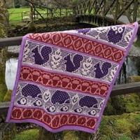 Flora&apos;s Fauna CAL Highland Heathers DK Garenpakket Glen Small