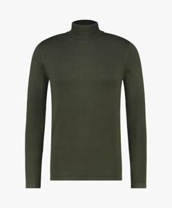 Purewhite Essential Knit Turtleneck Heren Groen - Maat S - Kleur: Groen | Soccerfanshop