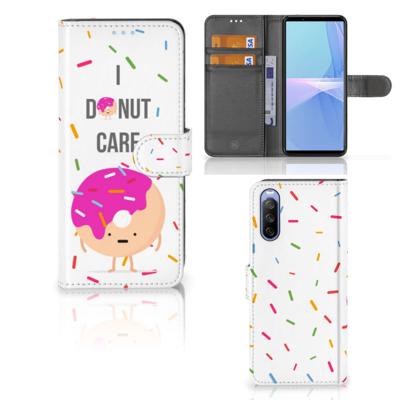 Sony Xperia 10 III | Book Cover | Donut Roze