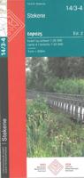 Wandelkaart 14/3-4 Topo25 Stekene | NGI - Nationaal Geografisch Instituut