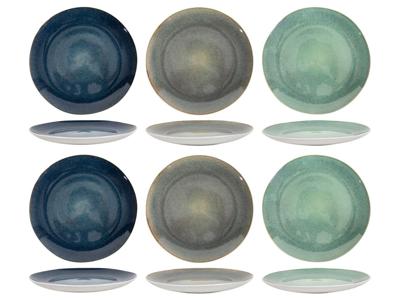 Cookinglife Dinerborden Belize ø 25 cm - 6 stuks
