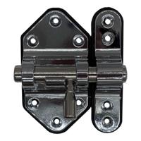 Deurklink EDM 85529 Zilverkleurig 40 mm Versterkt