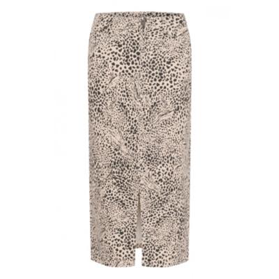 Kaffe - Beige | Dames | Rok | Beige | 38 | regular | Kamst mode