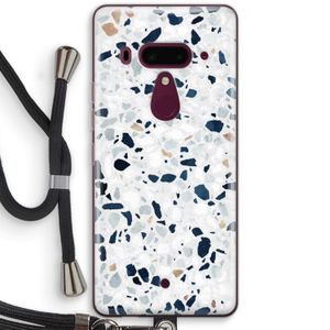 Terrazzo N°1: HTC U12+ Transparant Hoesje met koord
