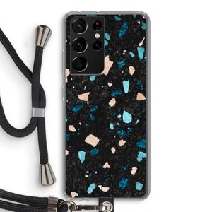 Terrazzo N°11: Samsung Galaxy S21 Ultra Transparant Hoesje met koord