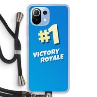 Victory Royale: Xiaomi Mi 11 Lite Transparant Hoesje met koord