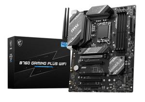 MSI B760 GAMING PLUS WIFI Moederbord Socket Intel 1700 Vormfactor ATX Moederbord chipset Intel® B760