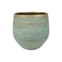 Bloempot Ryan Shiny Blue Ø18cm