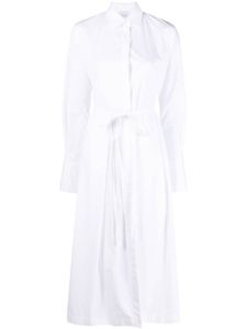 Patou robe-chemise en coton - Blanc