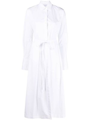 Patou robe-chemise en coton - Blanc