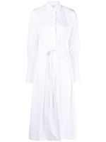 Patou robe-chemise en coton - Blanc - thumbnail