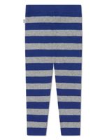 the bonnie mob legging en cachemire à rayures - Bleu