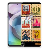 Motorola Moto G 5G | Silliconen Back Cover | Postzegels