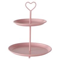 Boltze Home etagère roze ø21xh25cm