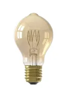 Calex Standaard Led Lamp Glassfiber 4W dimbaar - Goud - thumbnail