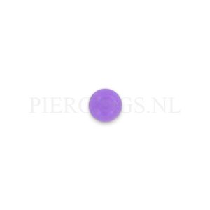 Balletje 1.6 mm acryl paars 5 mm