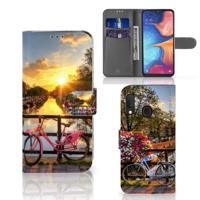 Samsung Galaxy A20e | Flip Cover | Amsterdamse Grachten
