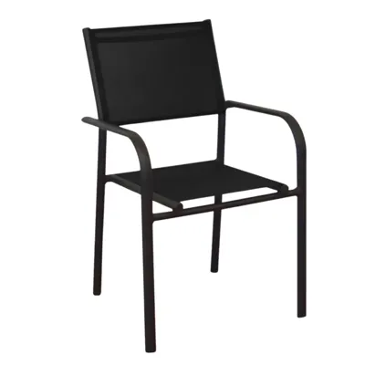Tuinstoel DUCA Graphite/Black