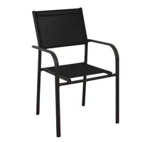 Tuinstoel DUCA Graphite/Black