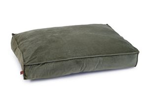Designed by Lotte Ligkussen hond Nalino - Groen 100 x 70 x 15 cm