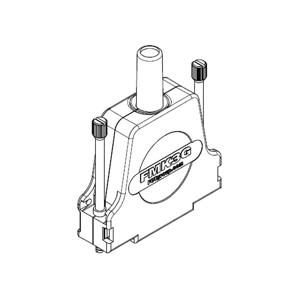 Molex 1731100082 D-sub behuizing Kunststof 180 ° Zwart 1 stuk(s)