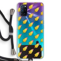 Waterijsjes: Oppo A92 Transparant Hoesje met koord