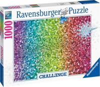 Ravensburger puzzel challenge glitter 1000 stukjes