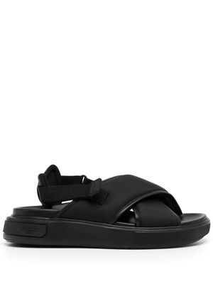 Bally sandales à brides croisées - Noir
