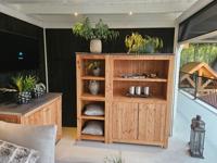 Woodvision Douglas buitenkeuken 279,5x168/90x56 cm - Showmodel Hoofddorp- - - Woodvision