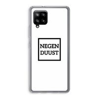 Negenduust vierkant: Samsung Galaxy A42 5G Transparant Hoesje