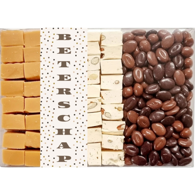 Beterschap Cadeaubox - Fudge Nougat & Chocolade