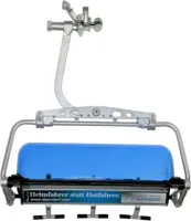 Jägerndorfer zetel 6 pers. blauw/zwart Obergassalmbahn 1:32